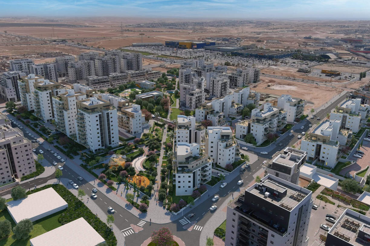 פרויקט צרפתי בפארק בבאר שבע 