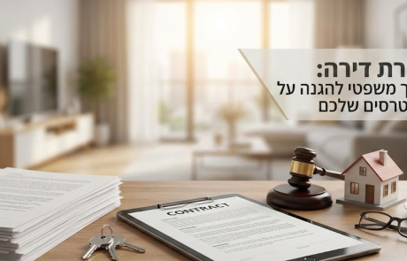 מוכרים את הדירה? כך תנווטו בתהליך המשפטי ותבטיחו את הרווח שלכם