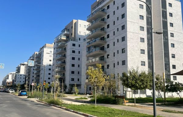 לקראת סיום הפרויקט: האכלוס האחרון בשכונת הפארק בבאר שבע