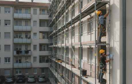 שיפוץ דירה בבניין משותף: תכנון עבודה בגובה בלי לעכב את הפרויקט